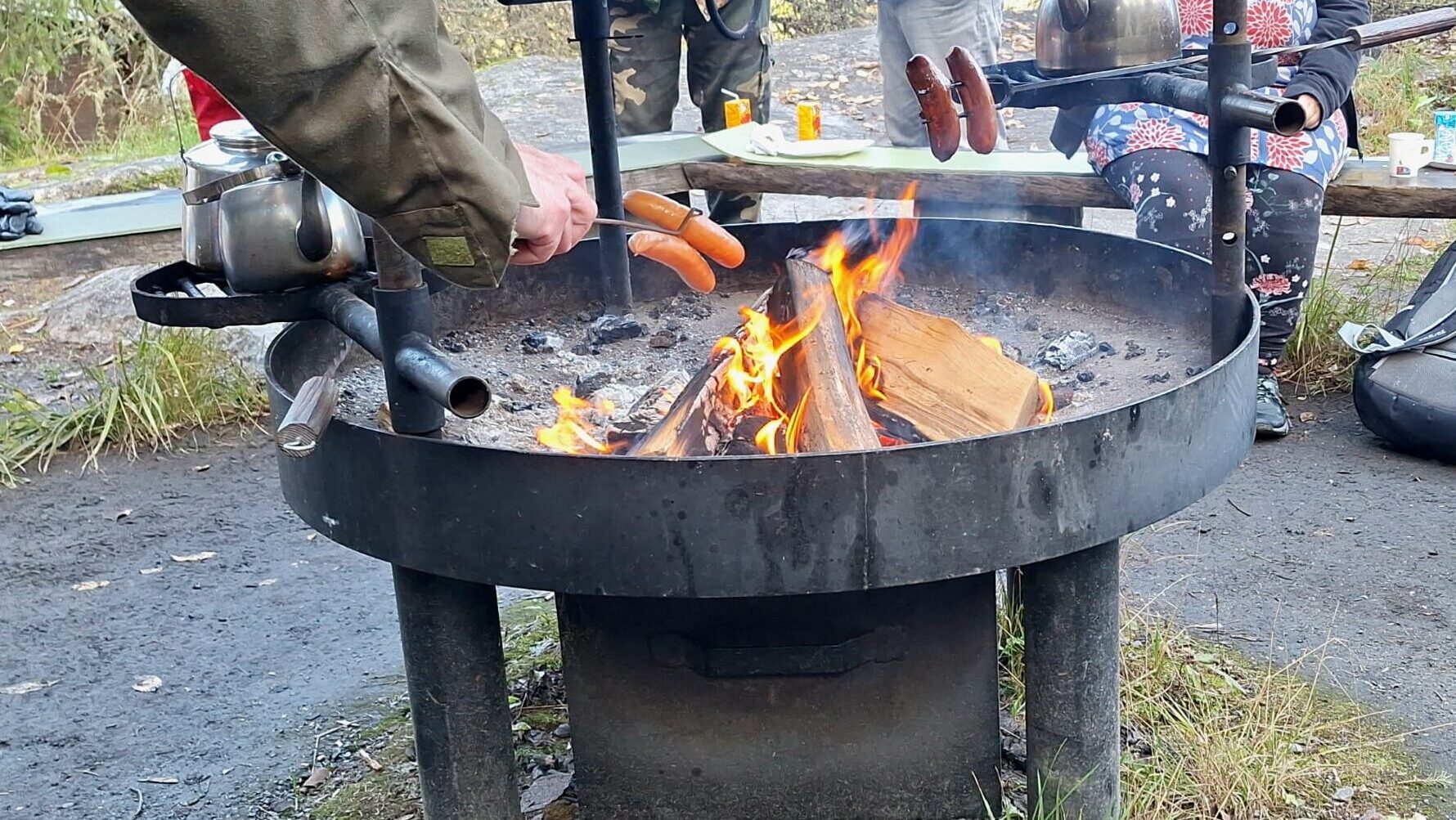 Koli Wild - retkeily - nuotiohetki